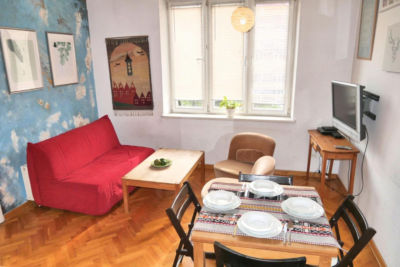 Tenement Apartment 90m2 City Center Krakau Buitenkant foto
