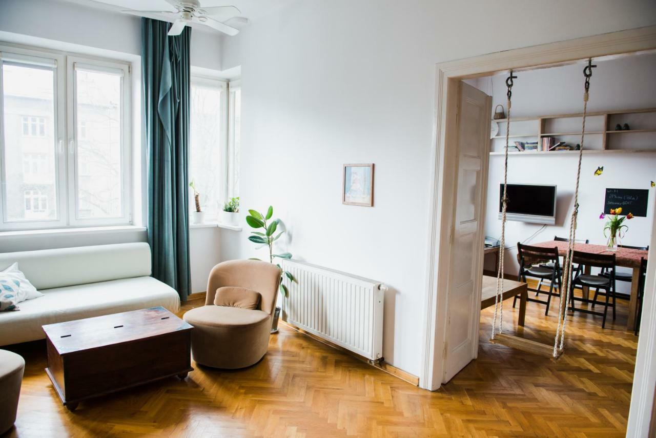 Tenement Apartment 90m2 City Center Krakau Buitenkant foto