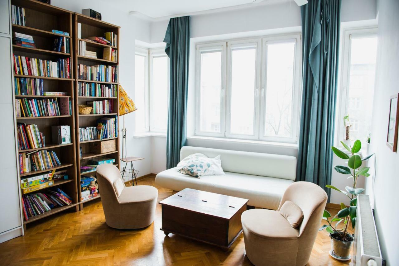 Tenement Apartment 90m2 City Center Krakau Buitenkant foto