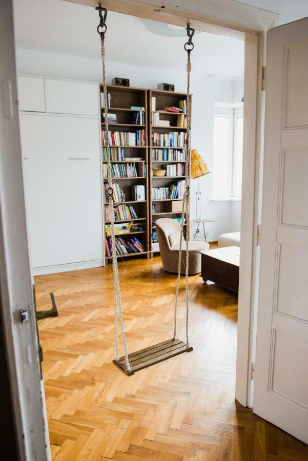 Tenement Apartment 90m2 City Center Krakau Buitenkant foto
