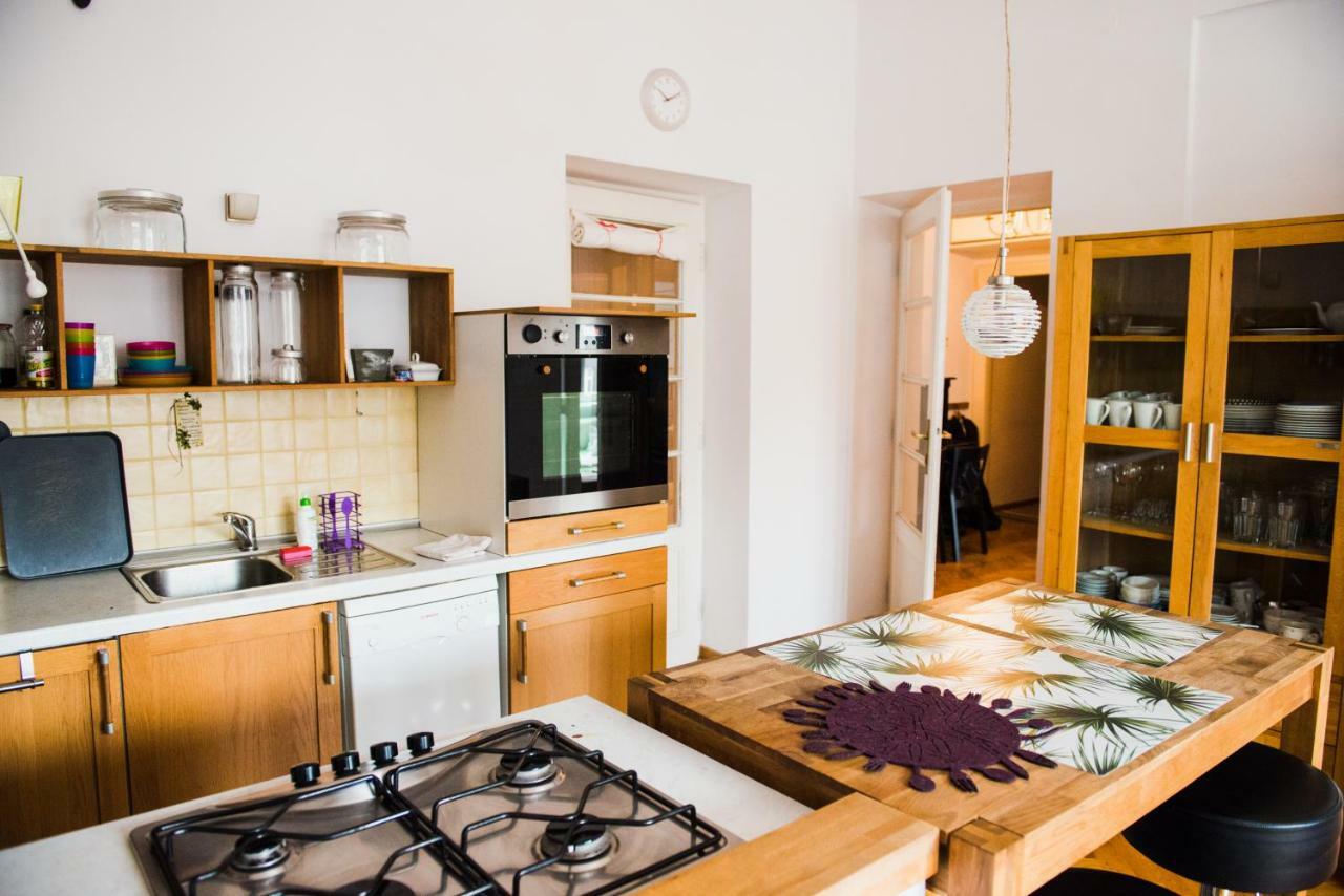 Tenement Apartment 90m2 City Center Krakau Buitenkant foto